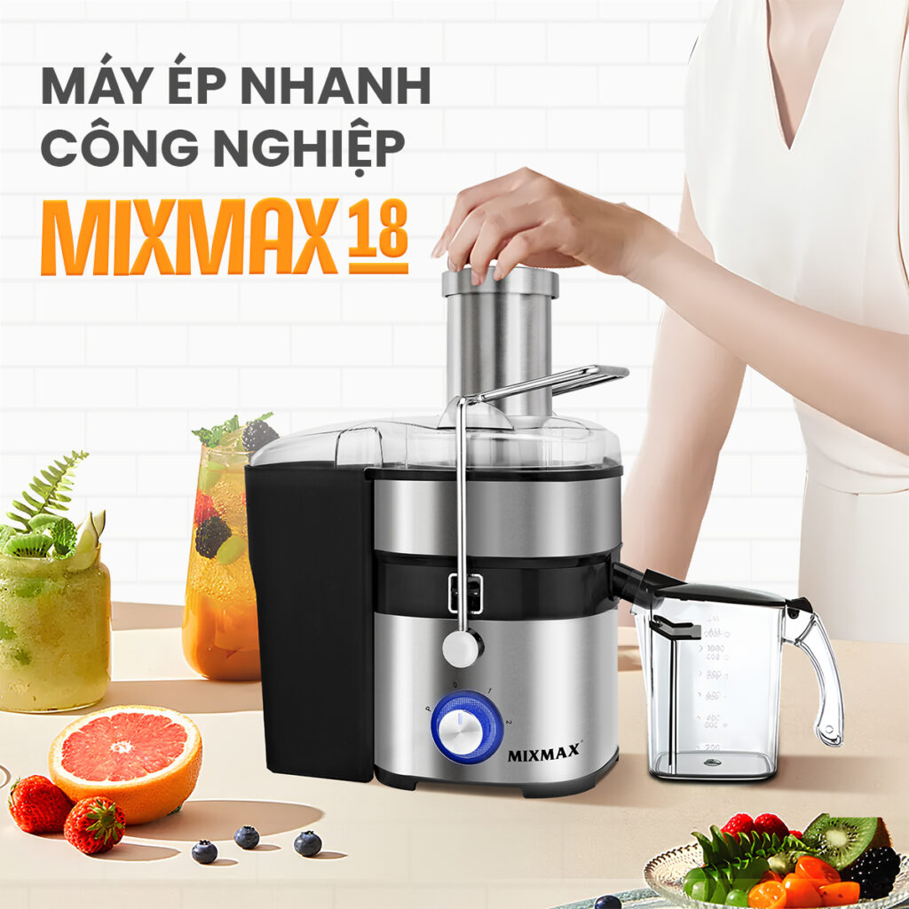 Máy ép nhanh công nghiệp Mixmax 18
