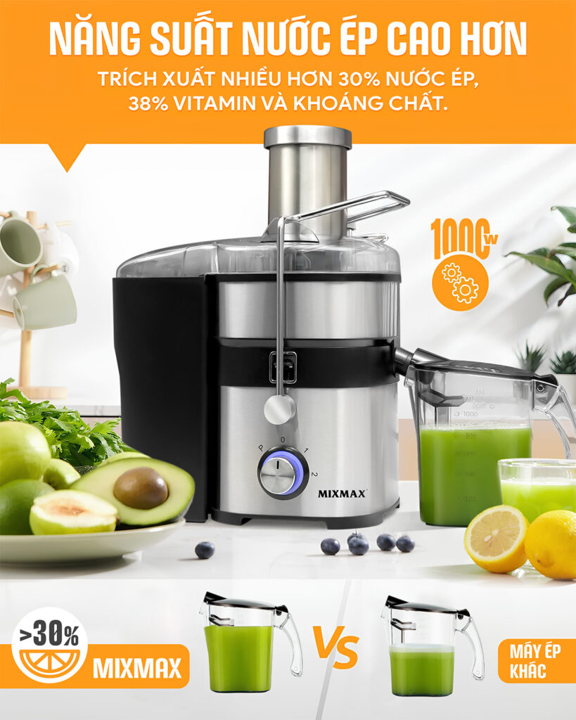 Máy ép nhanh công nghiệp Mixmax 18