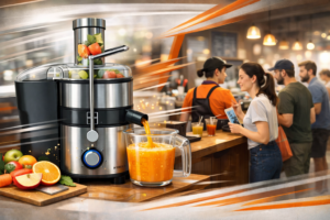 Máy ép nhanh công nghiệp là gì? Khi nào quán đông nên dùng để không tắc đơn