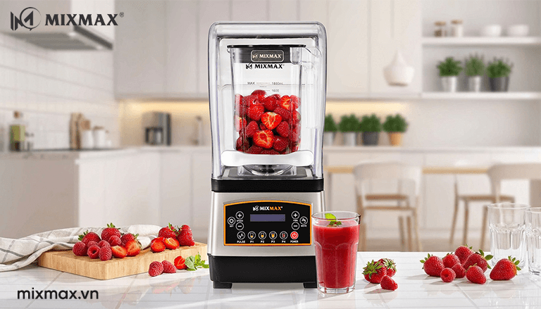máy xay sinh tố công nghiệp Mixmax 168