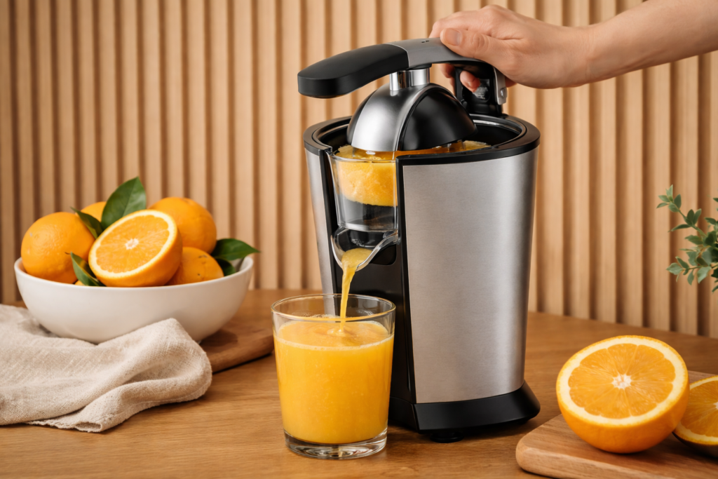Chọn máy ép cam công nghiệp tự động hay bán tự động?