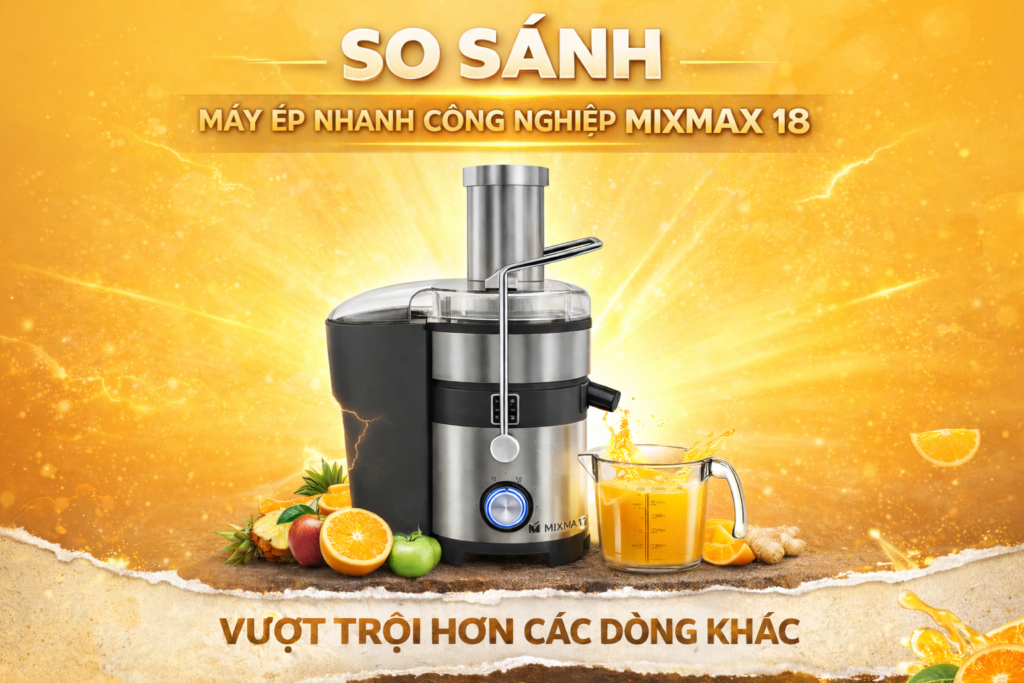 máy ép nhanh công nghiệp Mixmax 18