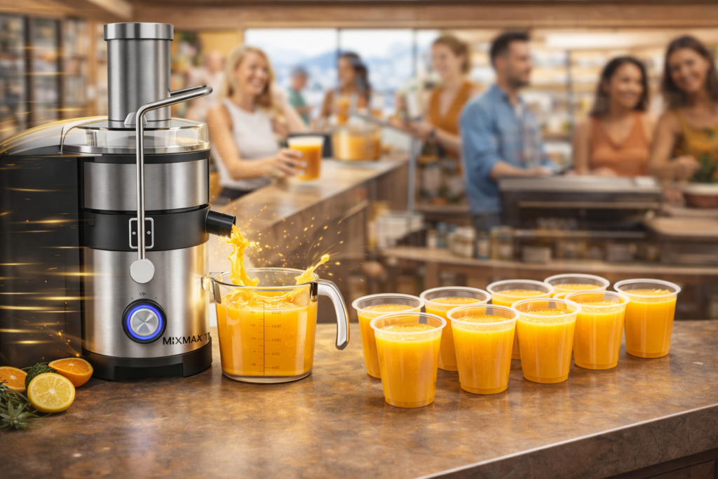 máy ép nhanh công nghiệp Mixmax 18