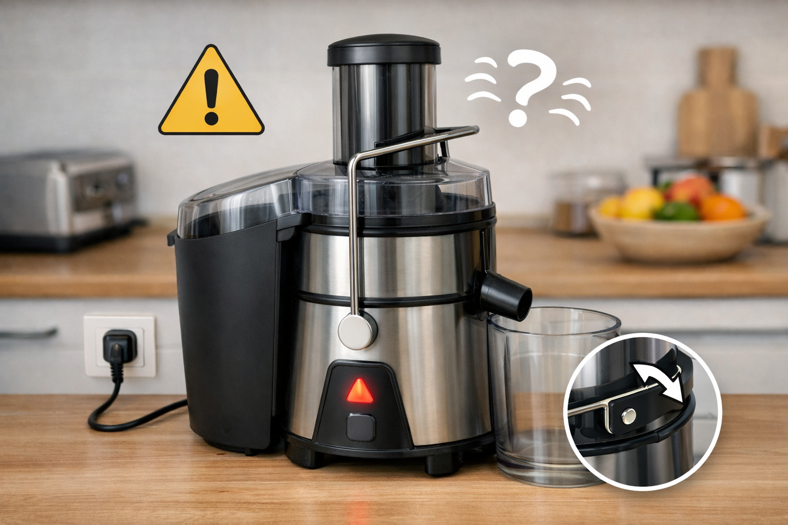 7 lỗi thường gặp ở máy ép trái cây và cách khắc phục nhanh, dễ làm tại nhà