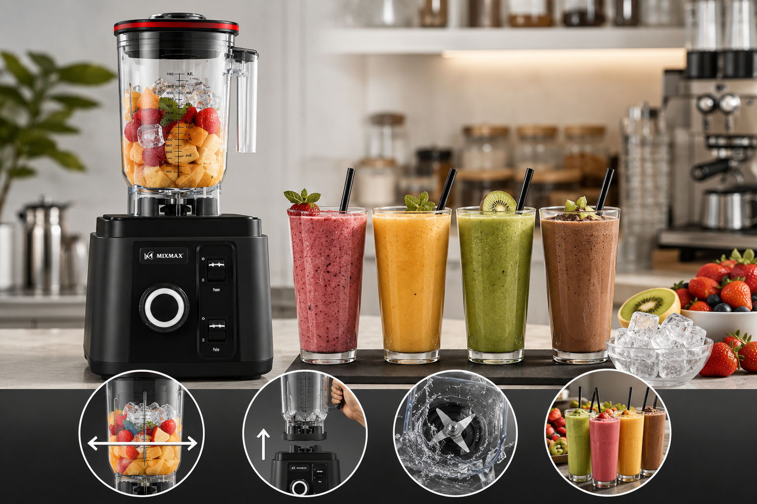 Review Máy xay sinh tố công nghiệp Mixmax MM-993: Đánh giá chi tiết hiệu năng thực tế 2026