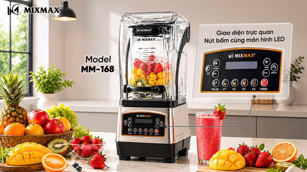 Máy xay sinh tố công nghiệp loại nào tốt cho quán đông khách? Top lựa chọn đáng đầu tư hiện nay