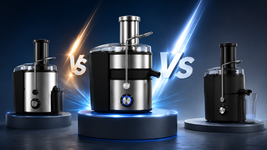 So sánh máy ép nhanh công nghiệp Mixmax 18 với các dòng khác trên thị trường