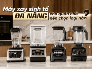 Máy xay sinh tố đa năng cho quán nhỏ nên chọn loại nào? Gợi ý những dòng đáng đầu tư hiện nay