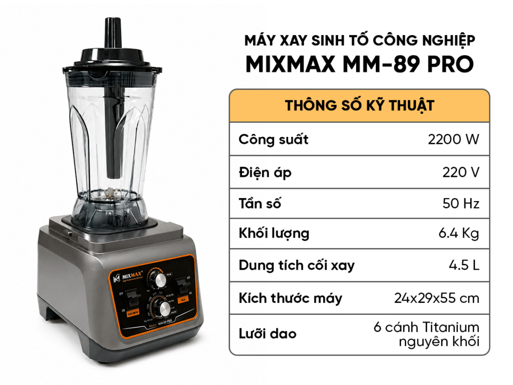 So sánh MIXMAX 89 PRO và 99 PRO: Khác nhau gì, phù hợp quán nào?