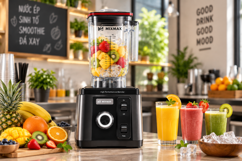 Mở quán nước ép cần những thiết bị gì?